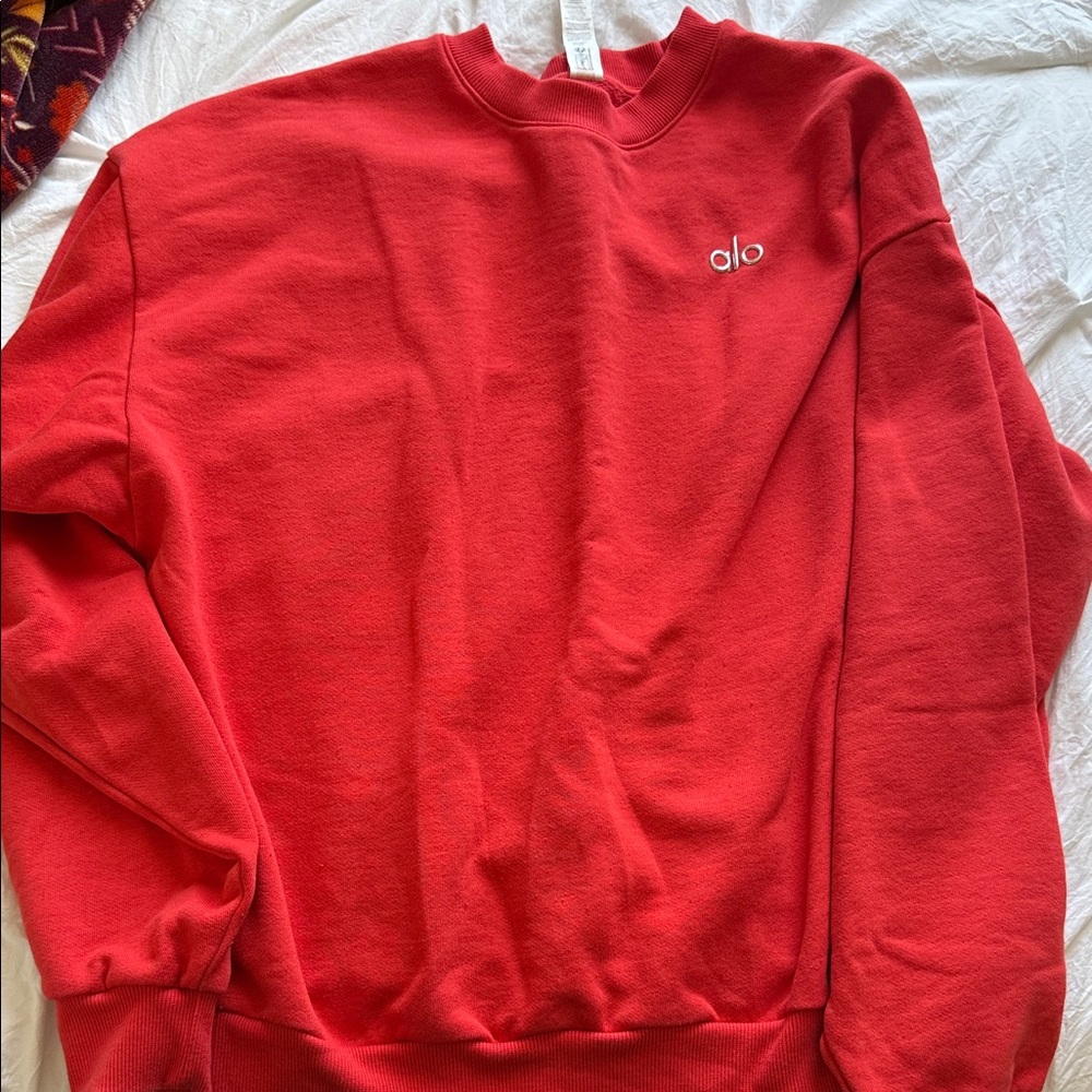 ALO Yoga  Red Sweater